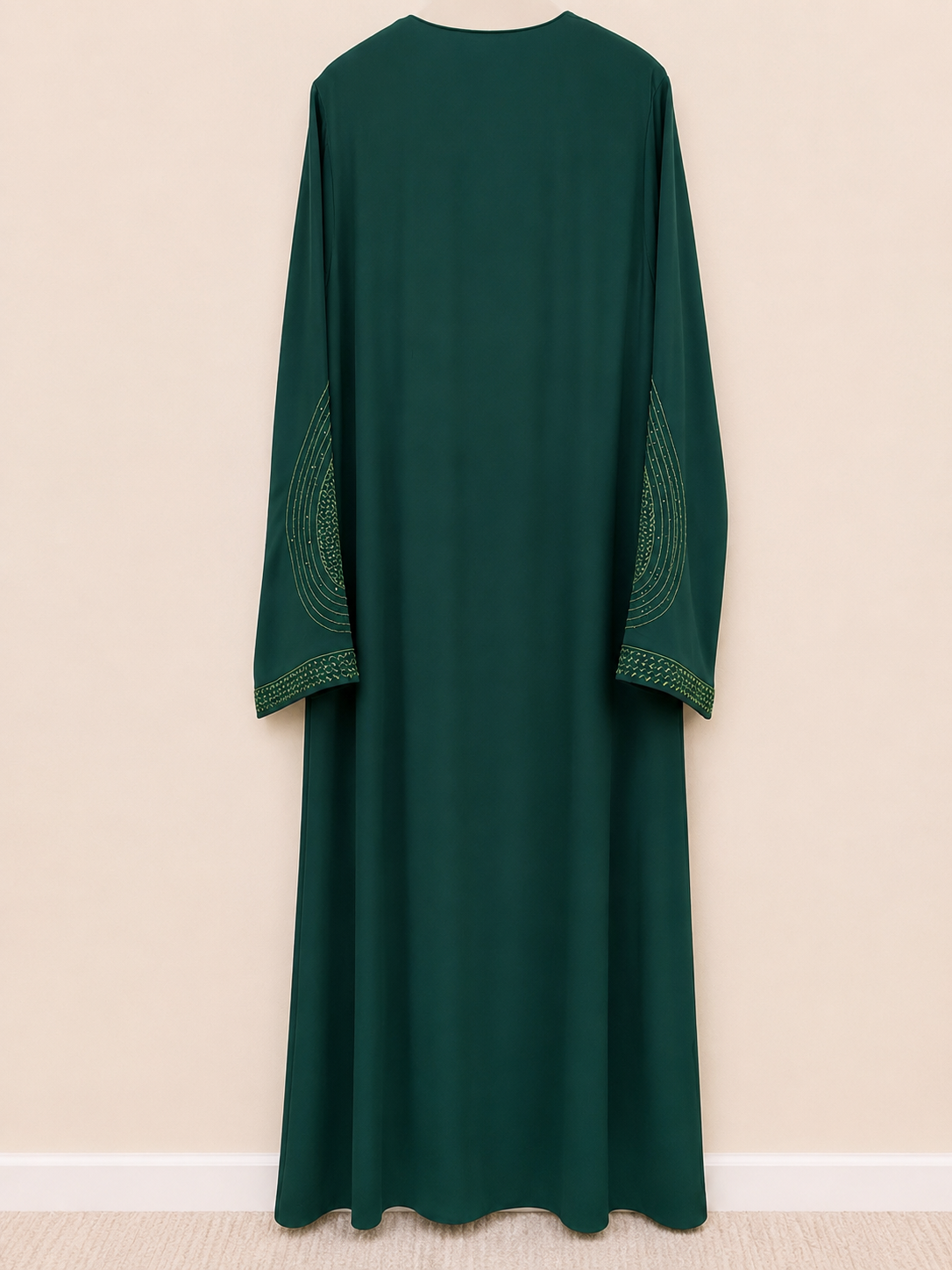 Emerald Grove Embroidered Abaya